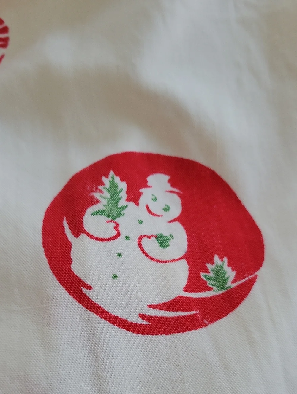 Vintage Christmas Holiday Tablecloth
